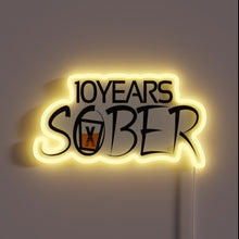 Charger l&#39;image dans la galerie, Decorative LED Sign Celebrating Milestone of Sobriety and New Beginnings