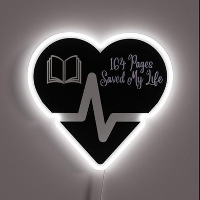 Addiction Recovery Guidance in Vibrant RGB Neon Sign for AA Support