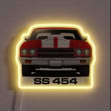 Charger l&#39;image dans la galerie, Vintage Muscle Car Iconic Sign with RGB LED Neon Lighting Effects