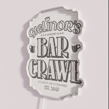 Charger l&#39;image dans la galerie, Vintage Runescape 07 theme retro gaming bar crawl decor light