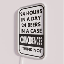 Charger l&#39;image dans la galerie, RGB Neon Sign 24 Pack Beer Case Illuminated Bar Decoration Gift