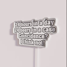 Charger l&#39;image dans la galerie, RGB Neon Sign: Humorous Beer Lover&#39;s Decor with Sarcastic Quote