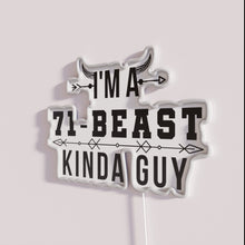 Charger l&#39;image dans la galerie, Boldly declaring independence with vibrant 71 Beast Kinda Guy neon.