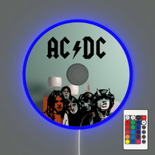 Charger l&#39;image dans la galerie, ACDC Disc CD wall mirror with RGB LED