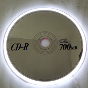 CD-R Mirror with RGB LED