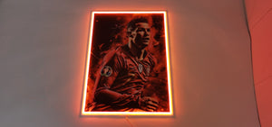 Cristiano Ronaldo Neon Sign