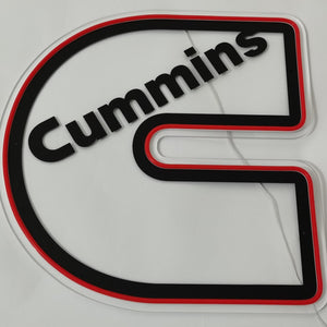 Cummins Logo neon sign