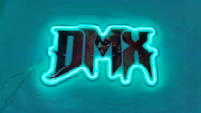 Charger l&#39;image dans la galerie, DMX RGB neon blue sign