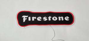 Firestone Tire Logo neon sign