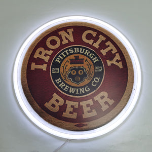 Iron City neon light