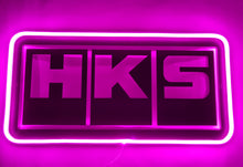 Charger l&#39;image dans la galerie, LED HKS Power Logo Neon Sign