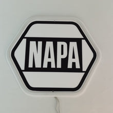 Charger l&#39;image dans la galerie, Napa garage logo neon sign