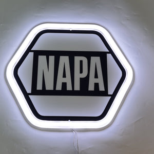 Napa logo neon sign