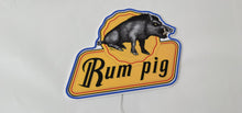 Charger l&#39;image dans la galerie, Rum Pig neon sign