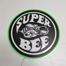 Charger l&#39;image dans la galerie, SUPER BEE Green logo neon light