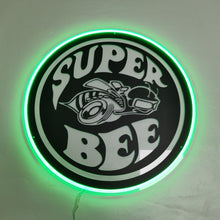 Charger l&#39;image dans la galerie, SUPER BEE Green neon sign