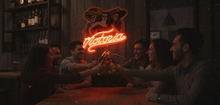 Charger l&#39;image dans la galerie, Victoria Beer Neon Sign in a bar