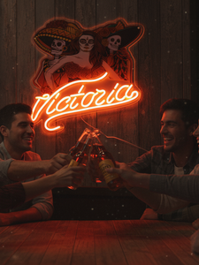 Victoria beer sign