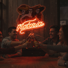 Charger l&#39;image dans la galerie, Victoria beer neon led sign