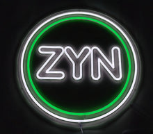 Charger l&#39;image dans la galerie, Green ZYN neon sign