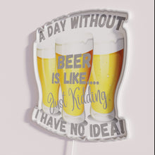 Charger l&#39;image dans la galerie, RGB Neon Beer Sign Decor for Home Bar and Kitchen