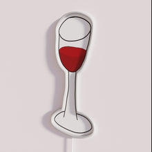 Charger l&#39;image dans la galerie, Unique RGB colored neon bar decor for wine lovers ambiance