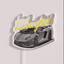 Charger l&#39;image dans la galerie, Electric Lambo neon sign for racing car enthusiasts home decor