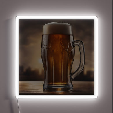 Vibrant Neon Sign For The Perfect Refreshing Craft Beer Enthusiast