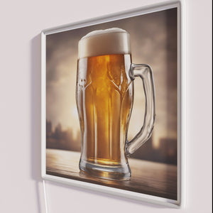 Neon bar decor with colorful LED signs for pubs and bars