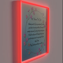 Charger l&#39;image dans la galerie, Personalized Inspirational Quote Wall Decor with Color-Changing Neon Lights