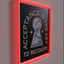 Charger l&#39;image dans la galerie, Neon Sign of Hope and Recovery for Sobriety Supporters