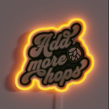 Charger l&#39;image dans la galerie, Add More Hops: Brewtifully lit home bar decor accent