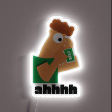 Charger l&#39;image dans la galerie, Addiction to beer meets hilarious meme in colorful neon lights.