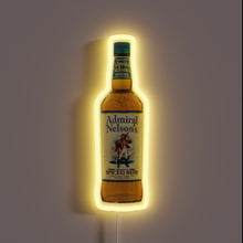 Charger l&#39;image dans la galerie, Historic Navy Admiral Lord Horatio Nelson&#39;s Colorful Neon Tribute Sign