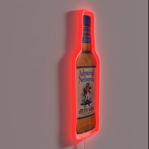 Historic Admiral Nelson's Navy-Inspired RGB Neon Sign with Vibrant Color