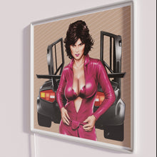 Charger l&#39;image dans la galerie, Vintage Glamour Inspired by Adrienne Barbeau in Neon Rainbow Colors