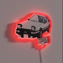 Charger l&#39;image dans la galerie, Vibrant neon AE 86 insignia light up your room perfectly.