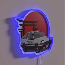 Charger l&#39;image dans la galerie, Glowing &quot;AE 96&quot; RGB neon sign for modern minimalist ambiance.