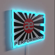Charger l&#39;image dans la galerie, RGB backlit neon sign with sleek futuristic aesthetic design.