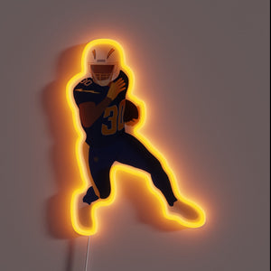 Eye-catching AE RGB color-changing neon sign for modern decor ambiance.