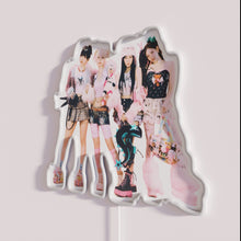 Charger l&#39;image dans la galerie, Vibrant Aespa K-Pop Inspired Customizable RGB Neon Wall Sign Decoration