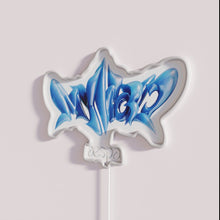 Charger l&#39;image dans la galerie, Vibrant Aespa My World Neon Sign with Multi Color RGB Effects