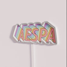 Charger l&#39;image dans la galerie, Vibrant Aespa fan room decor with customizable colorful RGB lighting
