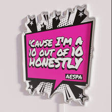 Charger l&#39;image dans la galerie, Exclusive Aespa Inspired RGB Neon Sign for K-Pop Enthusiasts Fans