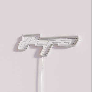 Aespa Whiplash Official Logo Illuminated White Neon Lighted Room Decor