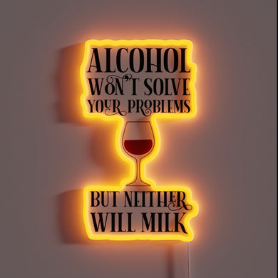 Subtle Humor LED Sign for the Skeptical and Jaded Individual