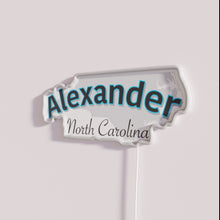 Charger l&#39;image dans la galerie, Colorful Customizable LED Neon Sign for Alexander NC Home Decor