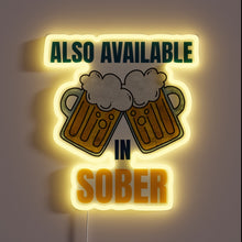 Charger l&#39;image dans la galerie, Electric Sign in Vibrant Sober Neon Color Options Available Nearby
