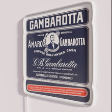 Charger l&#39;image dans la galerie, Vintage Italian liqueur advertisement RGB LED illuminated retro style signage