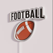 Charger l&#39;image dans la galerie, Vintage sports theme neon wall decor, authentic American football team spirit